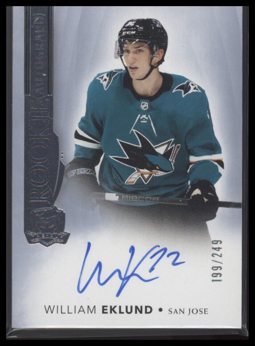 2021-22 Upper Deck The Cup #160 William Eklund #/249 - Sport Cards