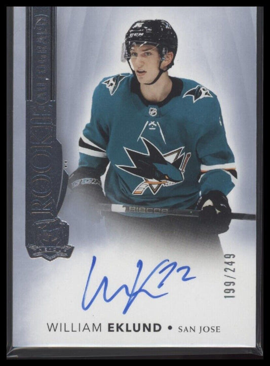 2021-22 Upper Deck The Cup #160 William Eklund #/249 - Sport Cards