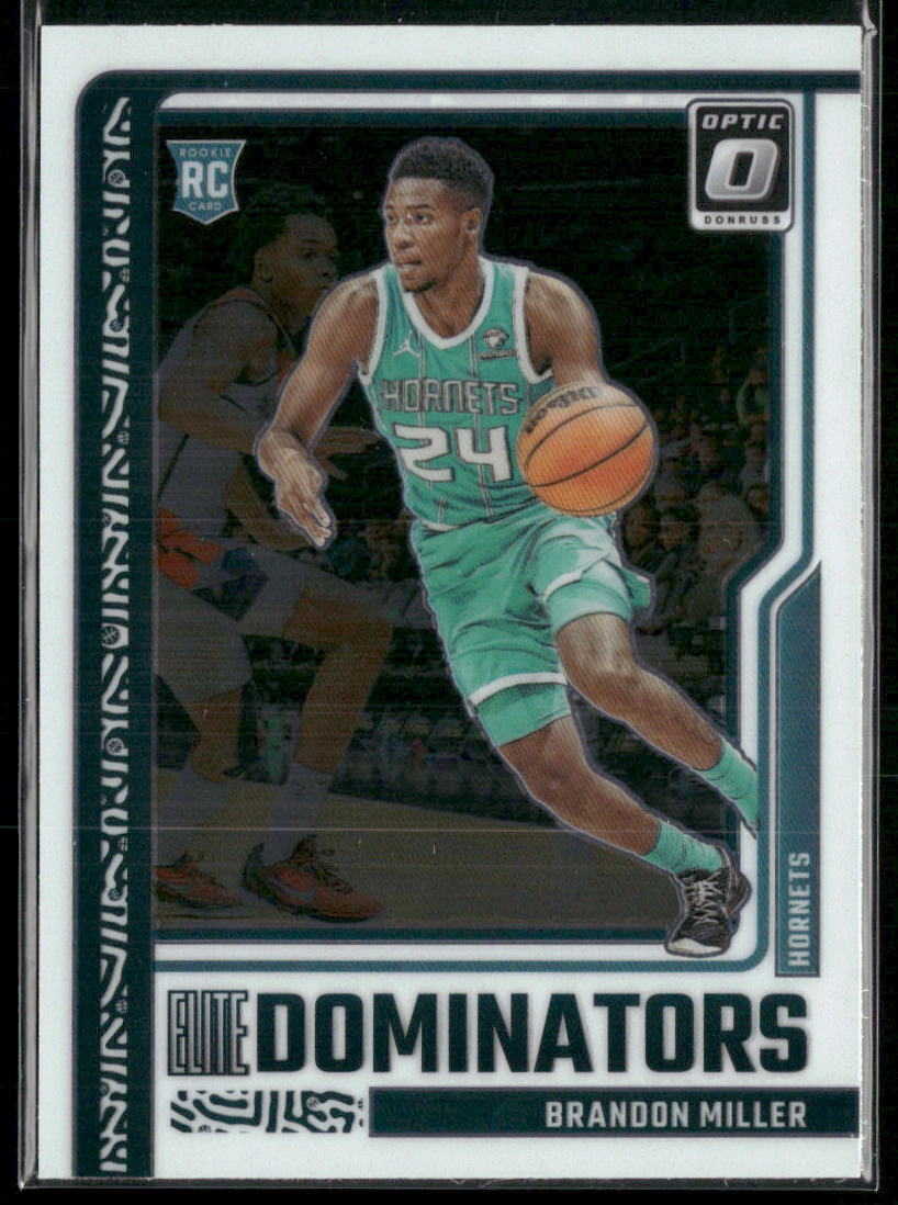 2023-24 Donruss Optic #17 Brandon Miller Elite Dominators