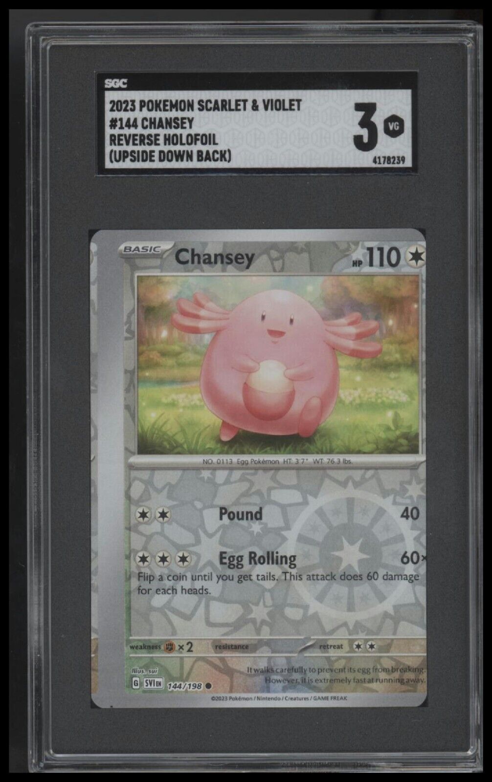 2023 Scarlet & Violet 4-Card Consecutive Cut Error & Upside Down Back - See Desc - Sport Cards