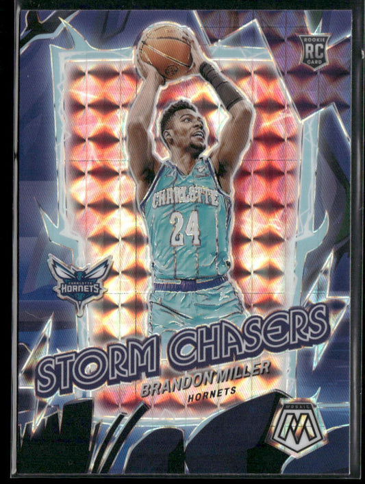 2023-24 Panini Mosaic #14 Brandon Miller Storm Chasers