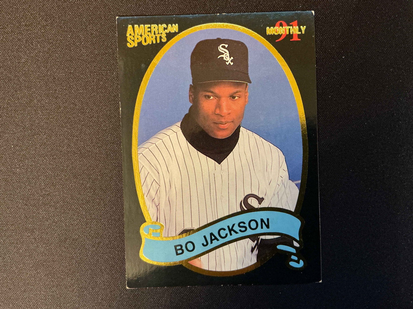 1991 American Sports Monthly Bo Jackson Card