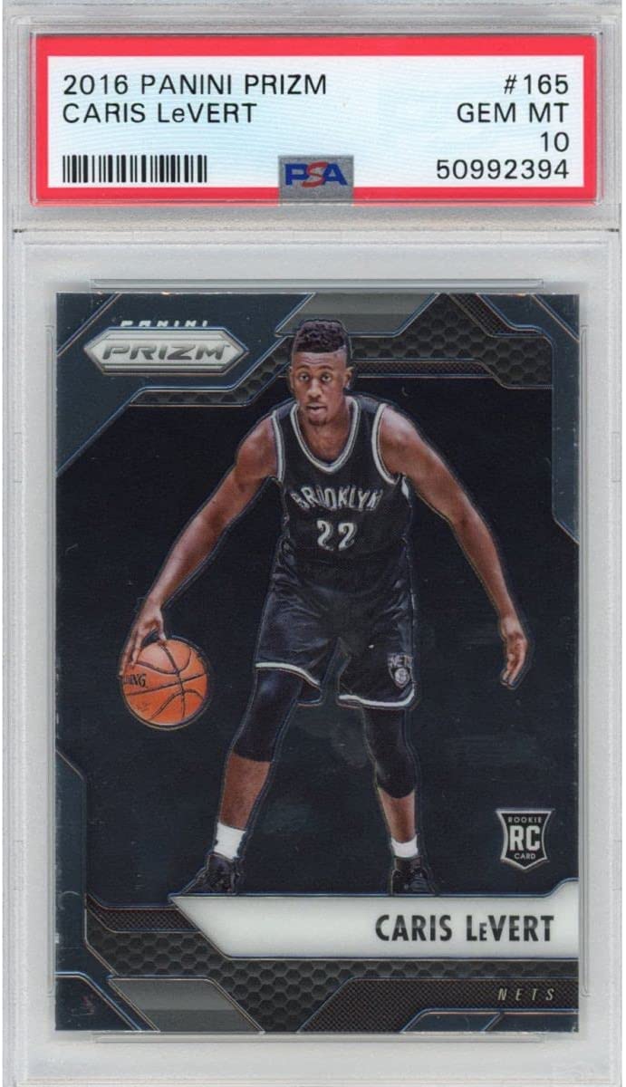 Graded 2016-17 Panini Prizm Caris LeVert #165 Rookie RC Basketball Card PSA 10 Gem Mint - Sport Cards