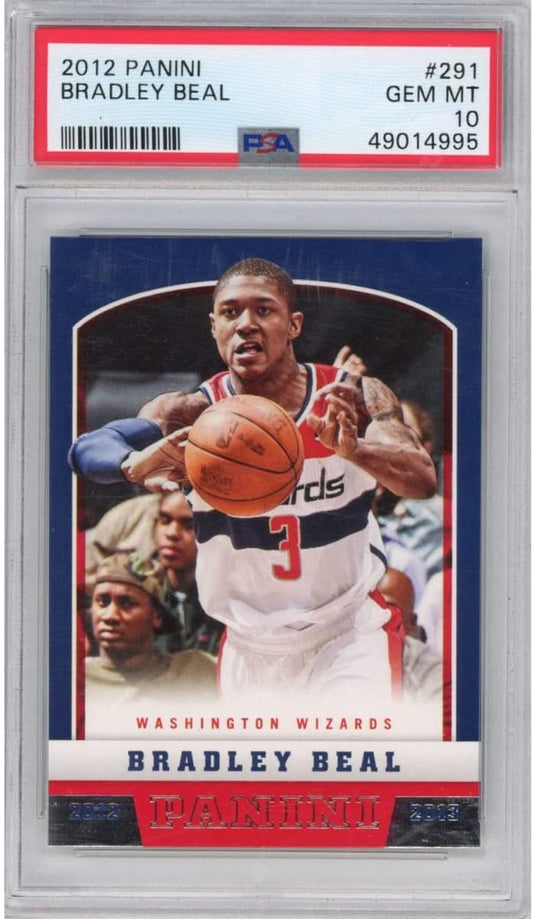 Graded 2012-13 Panini Bradley Beal #291 Rookie RC Basketball Card PSA 10 Gem Mint - Sport Cards