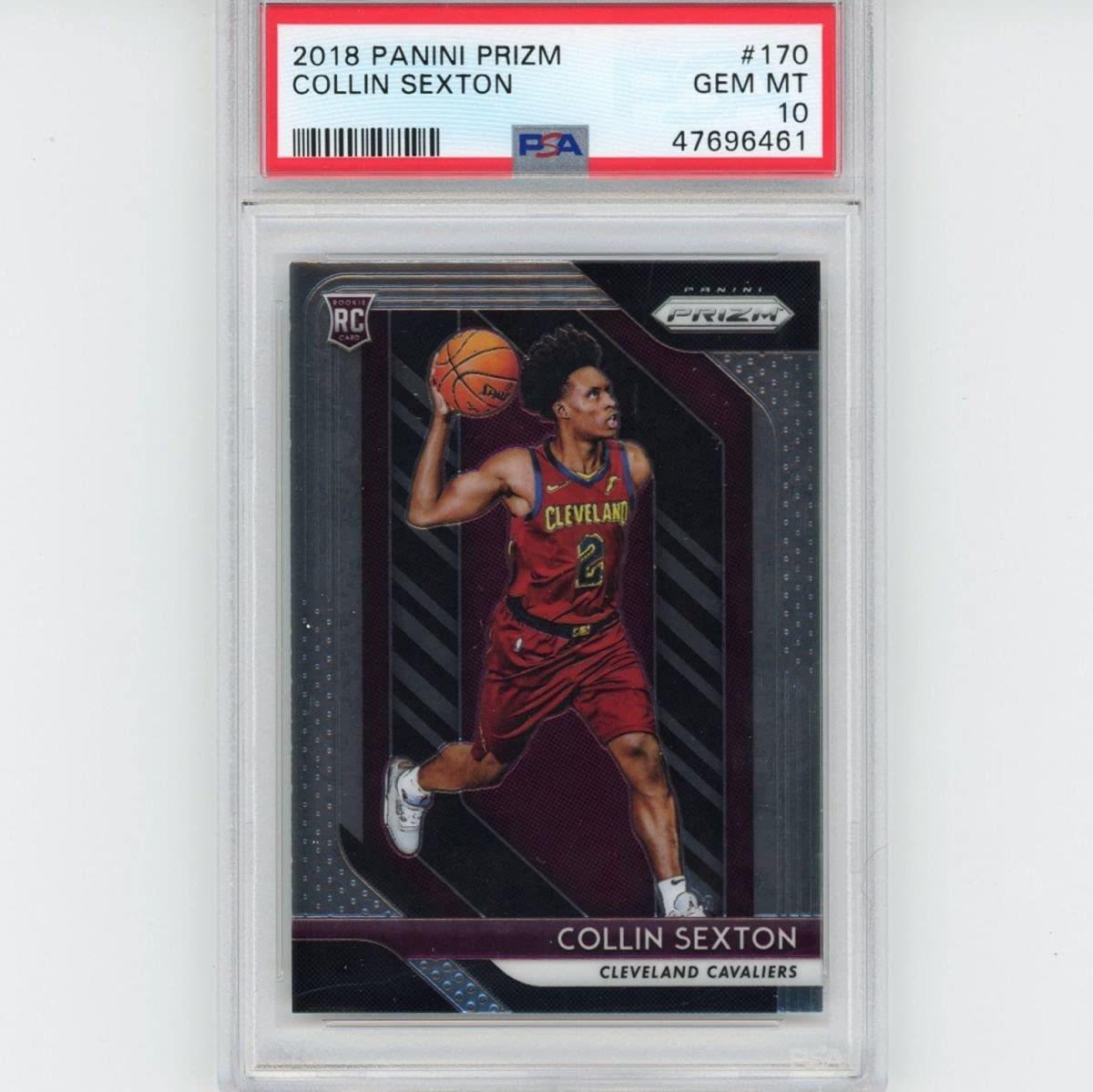 Graded 2018-19 Panini Prizm Collin Sexton #170 Rookie RC Basketball Card PSA 10 Gem Mint - Sport Cards