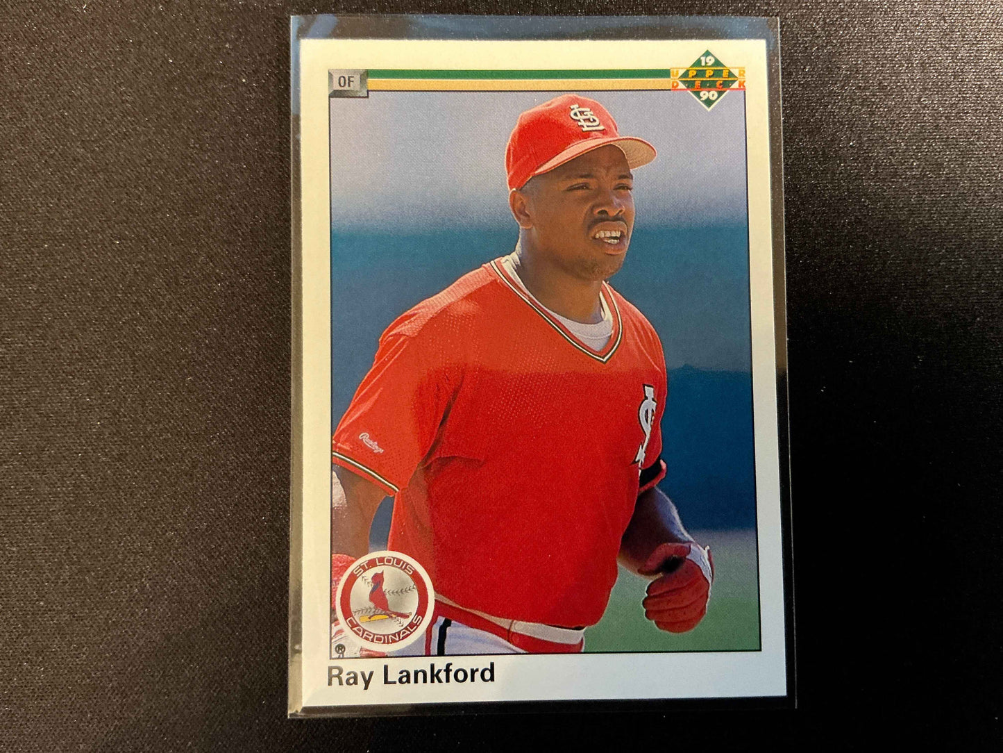 1990 Upper Deck #755 Ray Lankford Card
