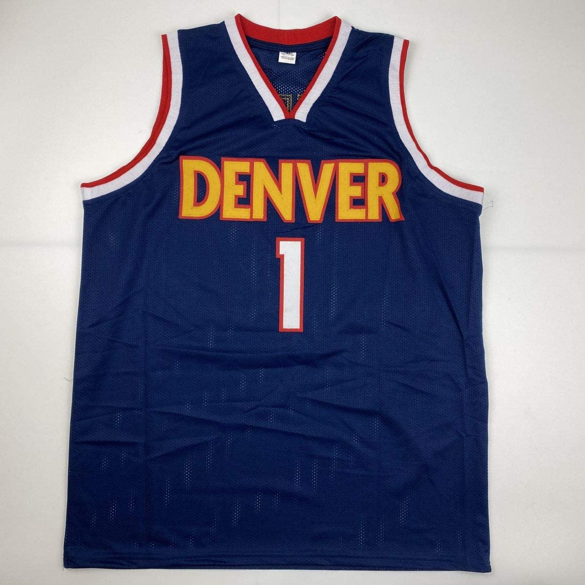 Autographed/Signed Michael Porter Jr. Denver Dark Blue Basketball Jersey PSA/DNA COA - Sport Cards