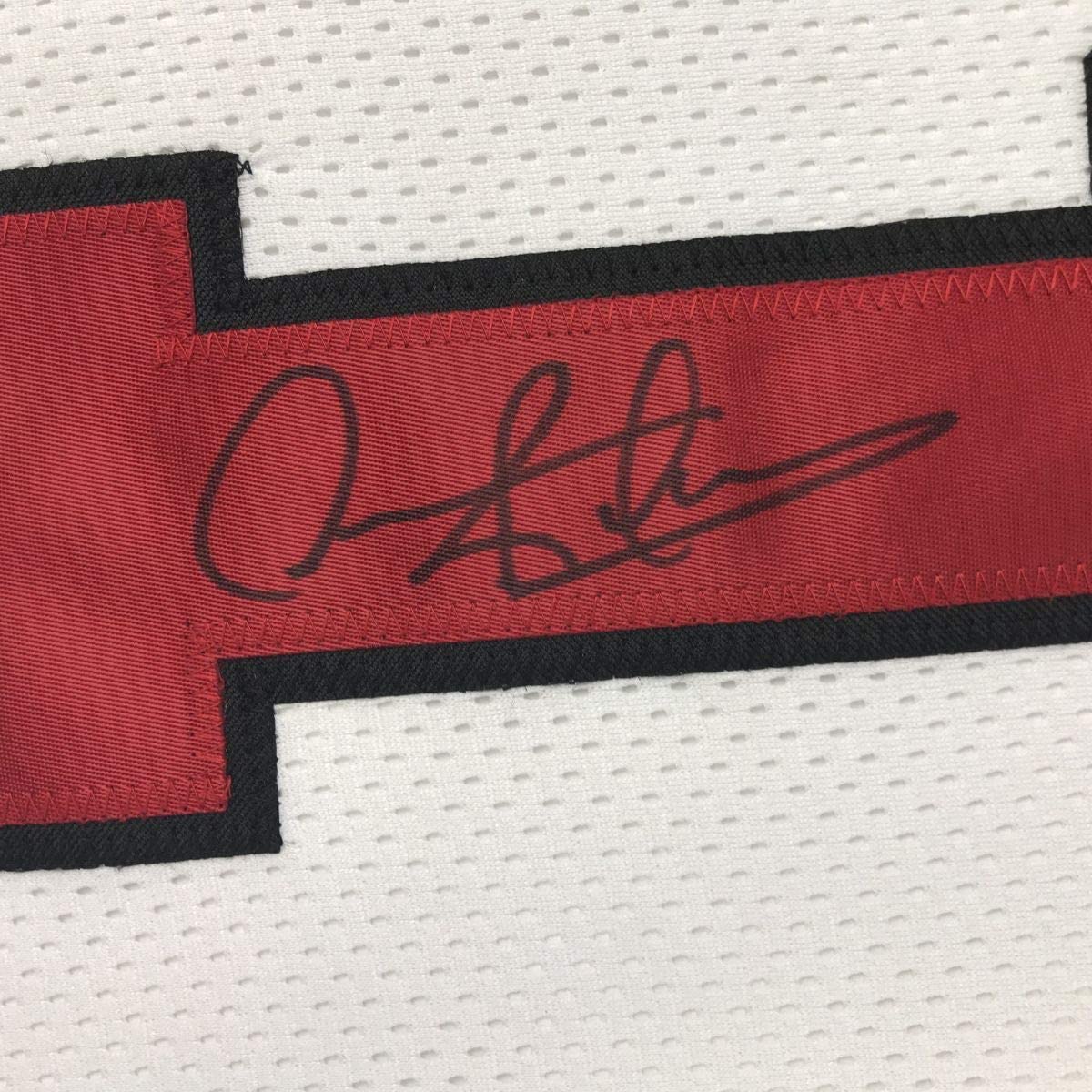 Autographed/Signed Dennis Rodman Chicago White Basketball Jersey JSA COA - Sport Cards