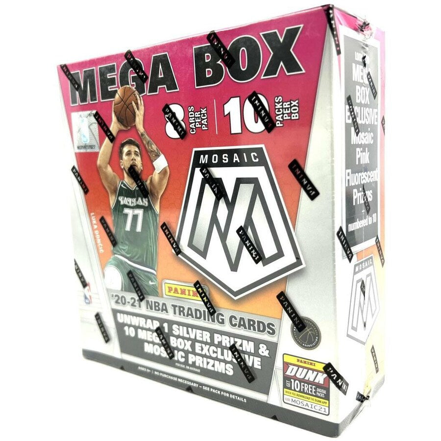 2020-21 Panini Mosaic Basketball Mega Box - Sport Cards