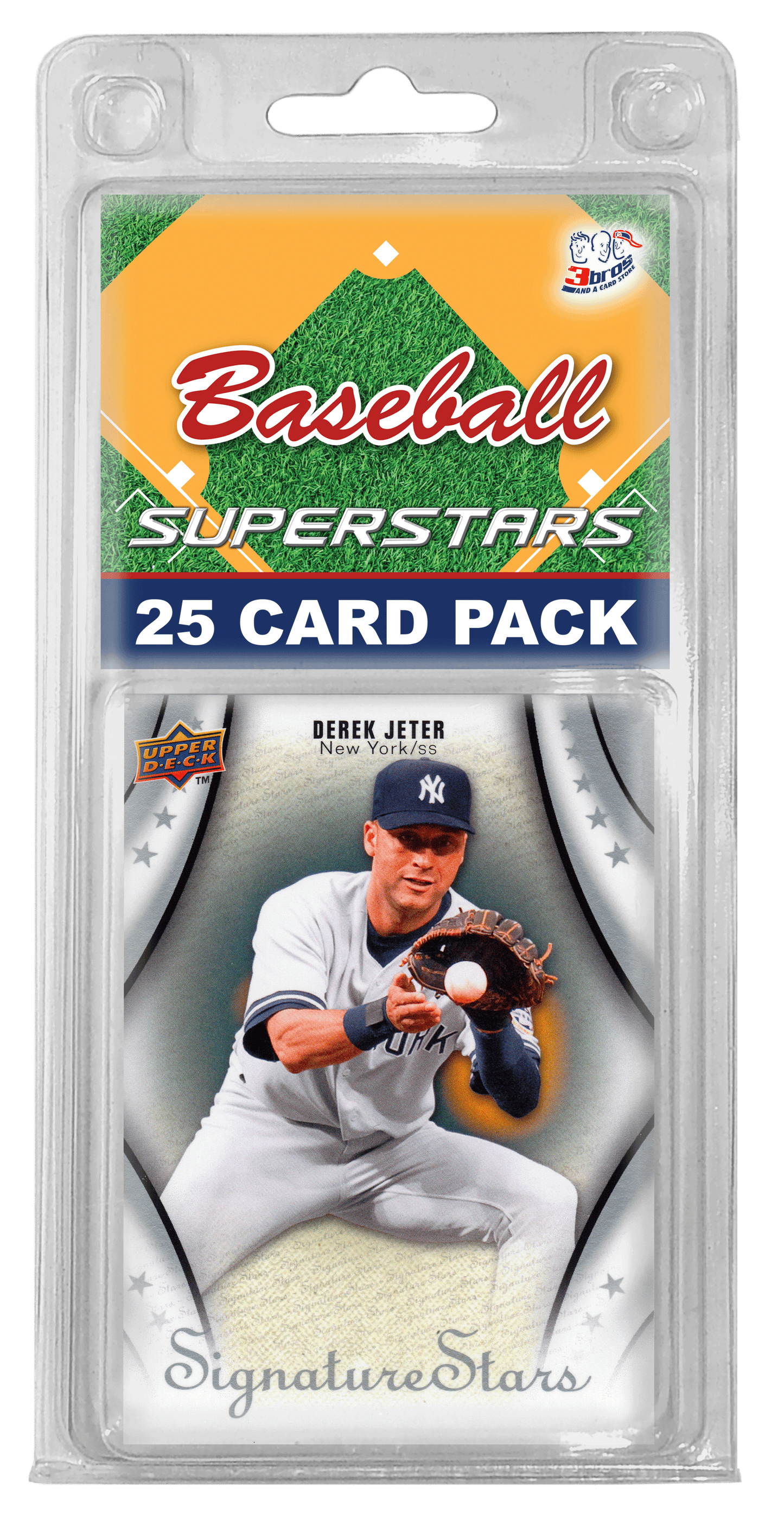 25-Card MLB Baseball Superstar Mix Cards Lots