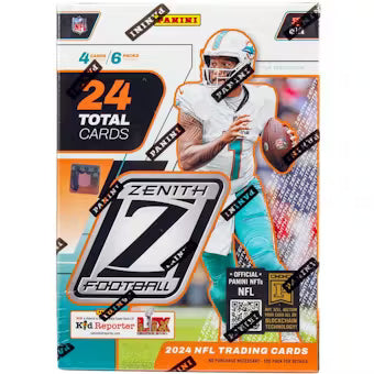 2024 Panini Zenith Football 6-Pack Blaster Box