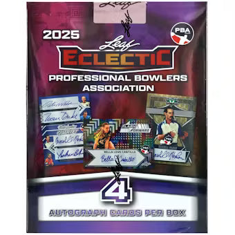 2025 Leaf Eclectic PBA Factory Sealed Hobby - Sport Cards