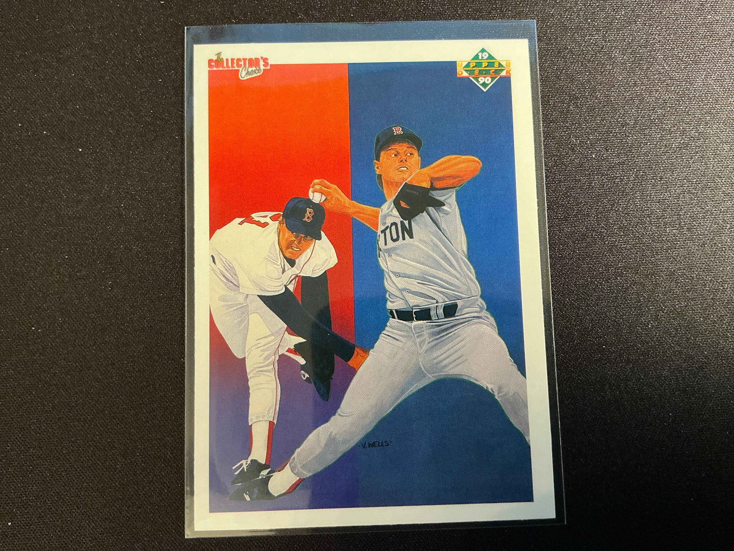 1990 Upper Deck #57 Roger Clemens TC Card