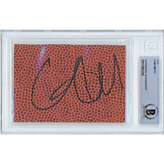 Cam Smith South Carolina Gamecocks Autographed Football Cut — Beckett Authentication