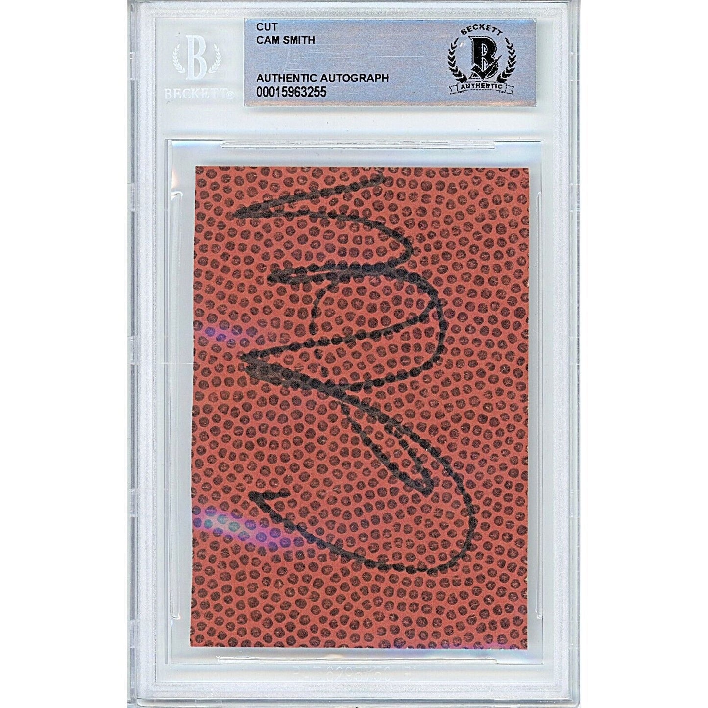 Cam Smith South Carolina Gamecocks Autographed Football Cut — Beckett Authentication