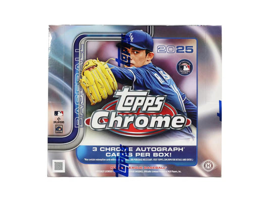 2025 Topps Chrome Baseball Hobby Jumbo Box