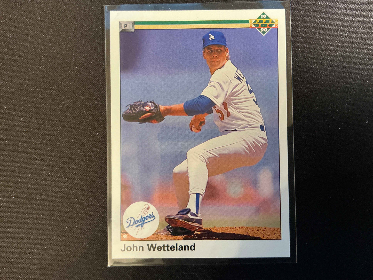 1990 Upper Deck #377 John Wetteland Card