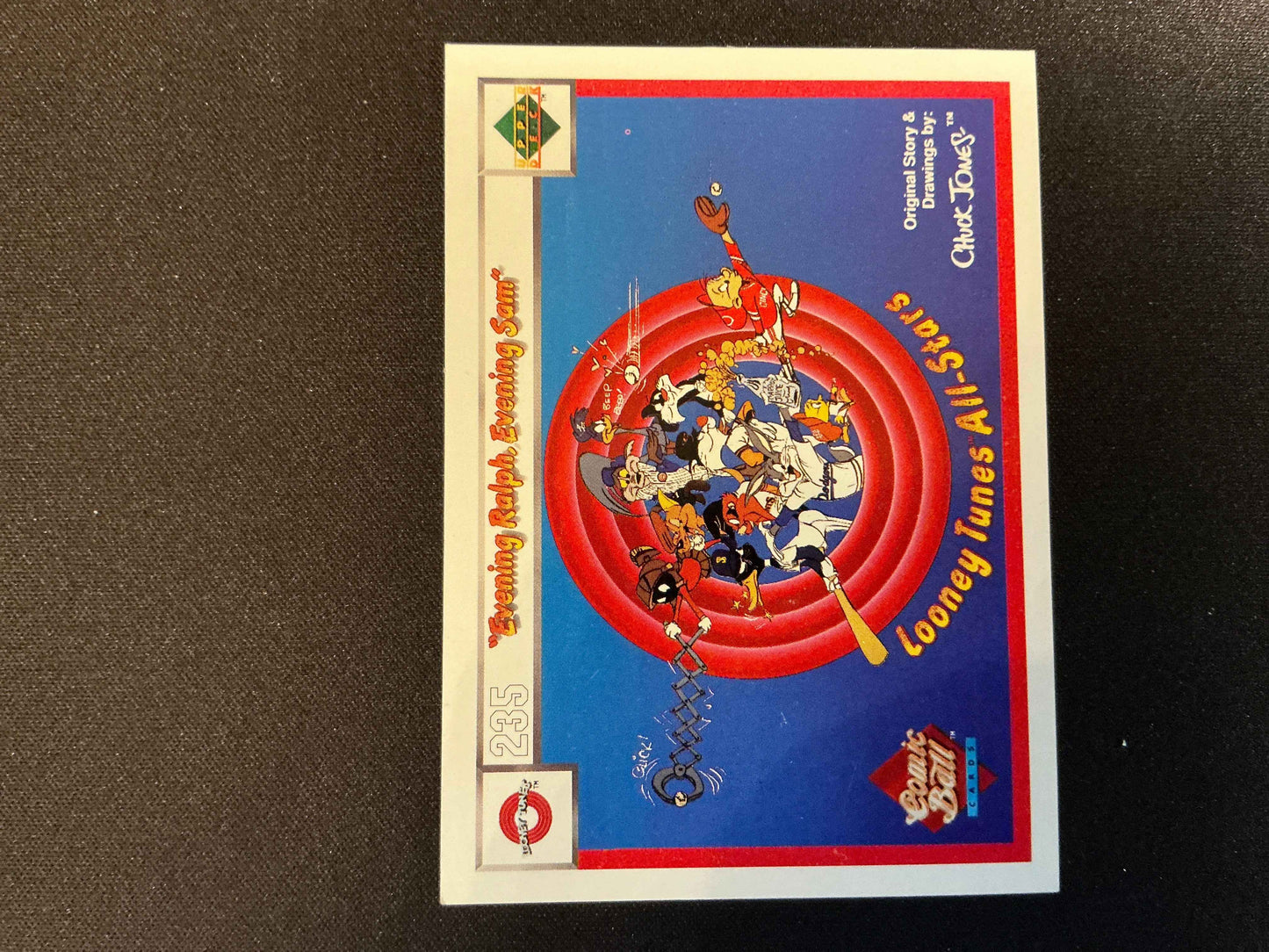 1990 Upper Deck Comic Ball #235/250 Evening Ralph, Evening Sam Card