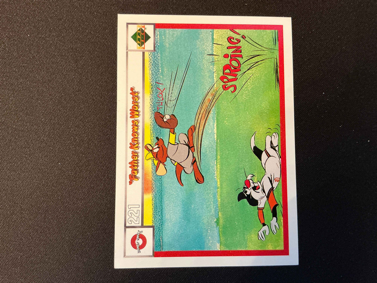 1990 Upper Deck Comic Ball #221/230 Father Knows Worst Card