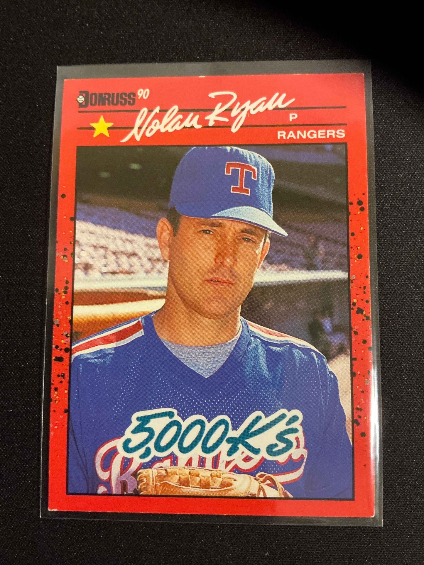 1990 Donruss #659 Nolan Ryan 5000K’s Card