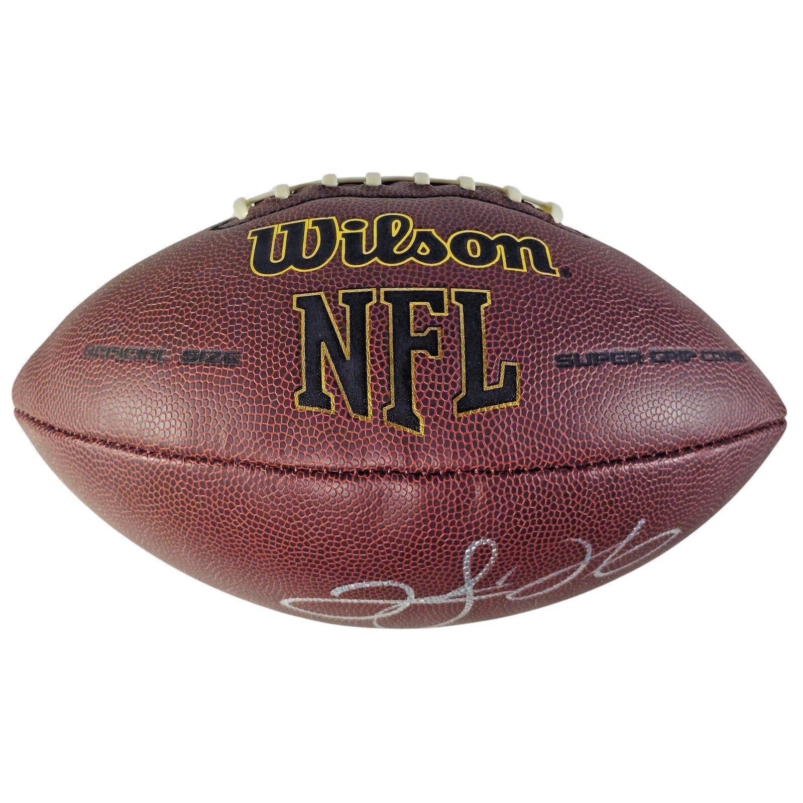 Clinton Portis Autographed NFL Wilson Football, Denver Broncos, Washington Commanders — Beckett Authentication - Sport Cards