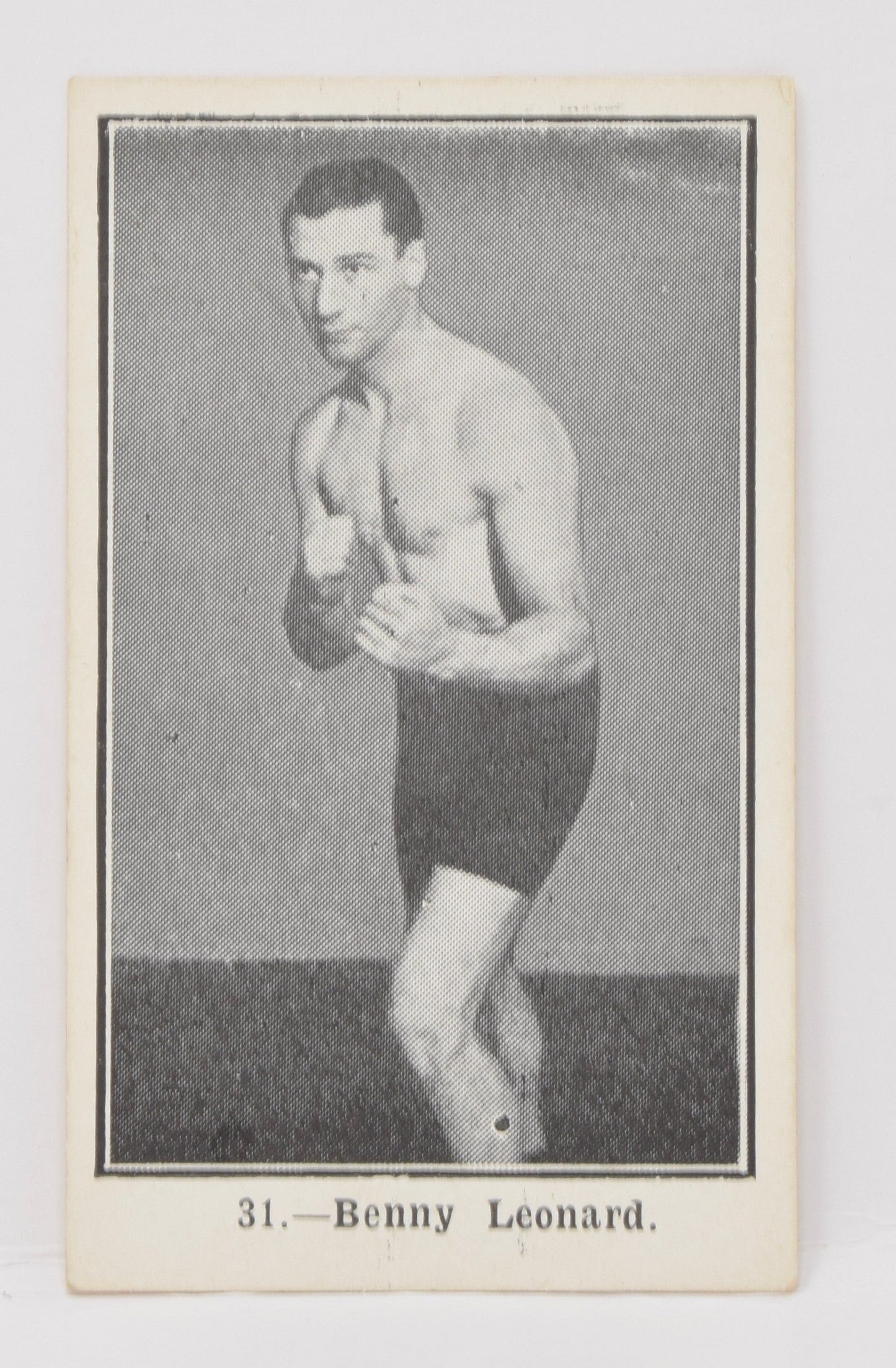 Benny Leonard #31 Empress Burstein Isaacs Famous Prize Fighters Boxing Boxer Card 1923