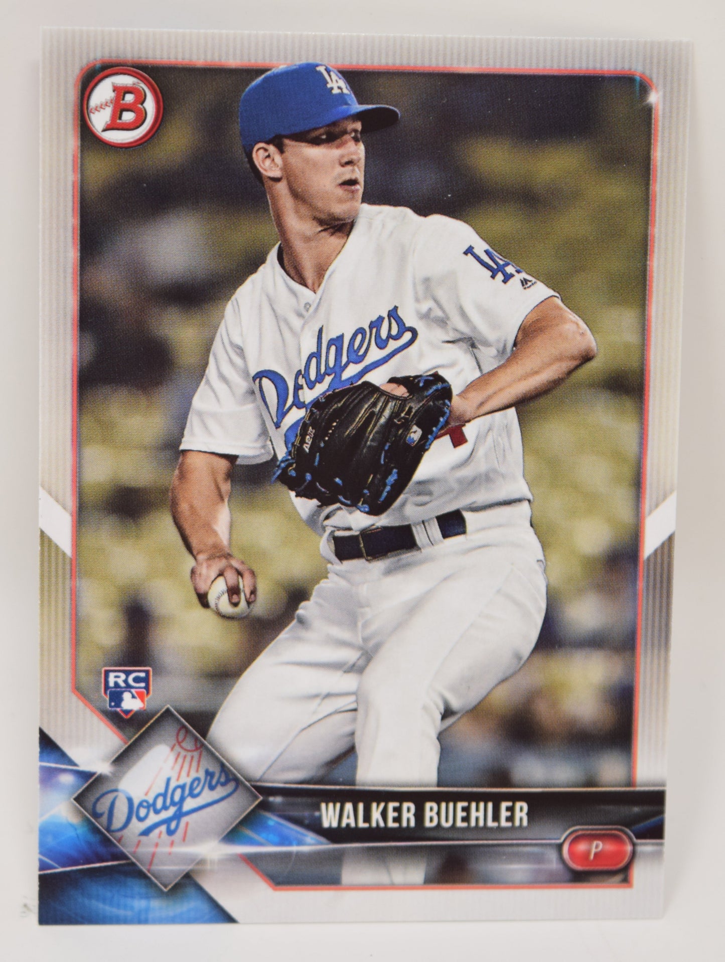 Walker Buehler Bowman 2018 Baseball RC Rookie Dodgers Card 59