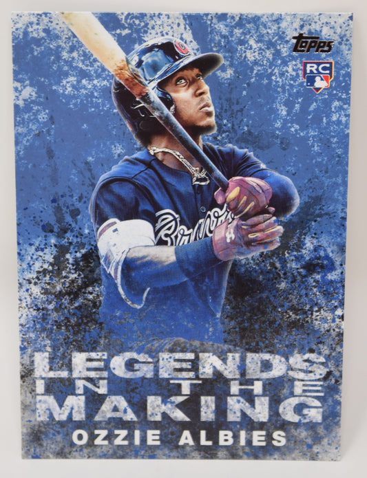 Ozzie Albies Topps 2018 Baseball Legend In Making RC Rookie Card Braves LITM-4