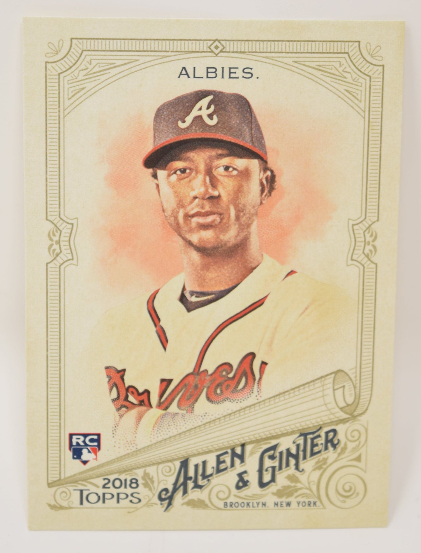 Ozzie Albies Topps 2018 Allen Ginter Baseball RC Rookie Card 116
