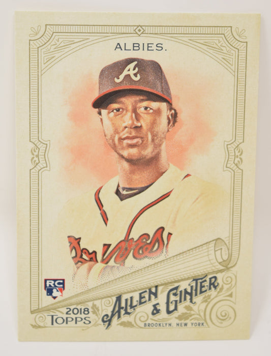 Ozzie Albies Topps 2018 Allen Ginter Baseball RC Rookie Card 116