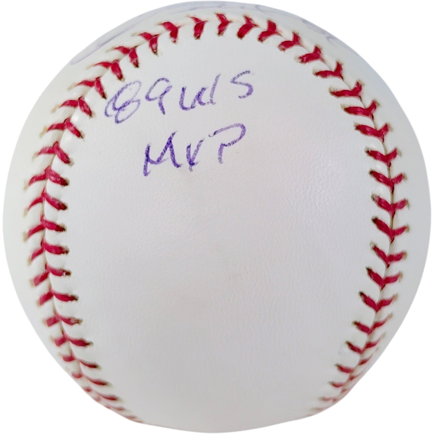 Dave Stewart Oakland Athletics Autographed ROMLB Baseball with World Series MVP Inscription — Beckett Authentication