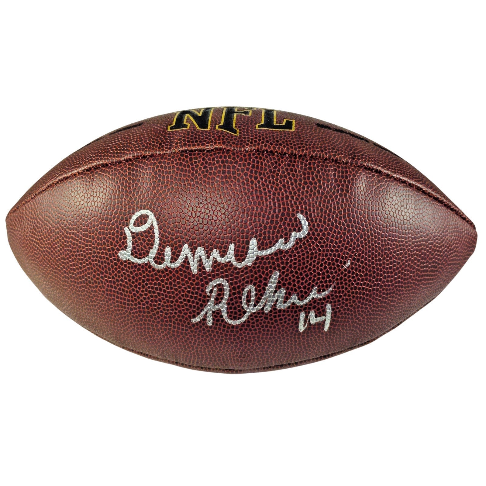 Demarcus Robinson San Francisco 49ers Autographed NFL Football Football — Beckett Authentication - Sport Cards