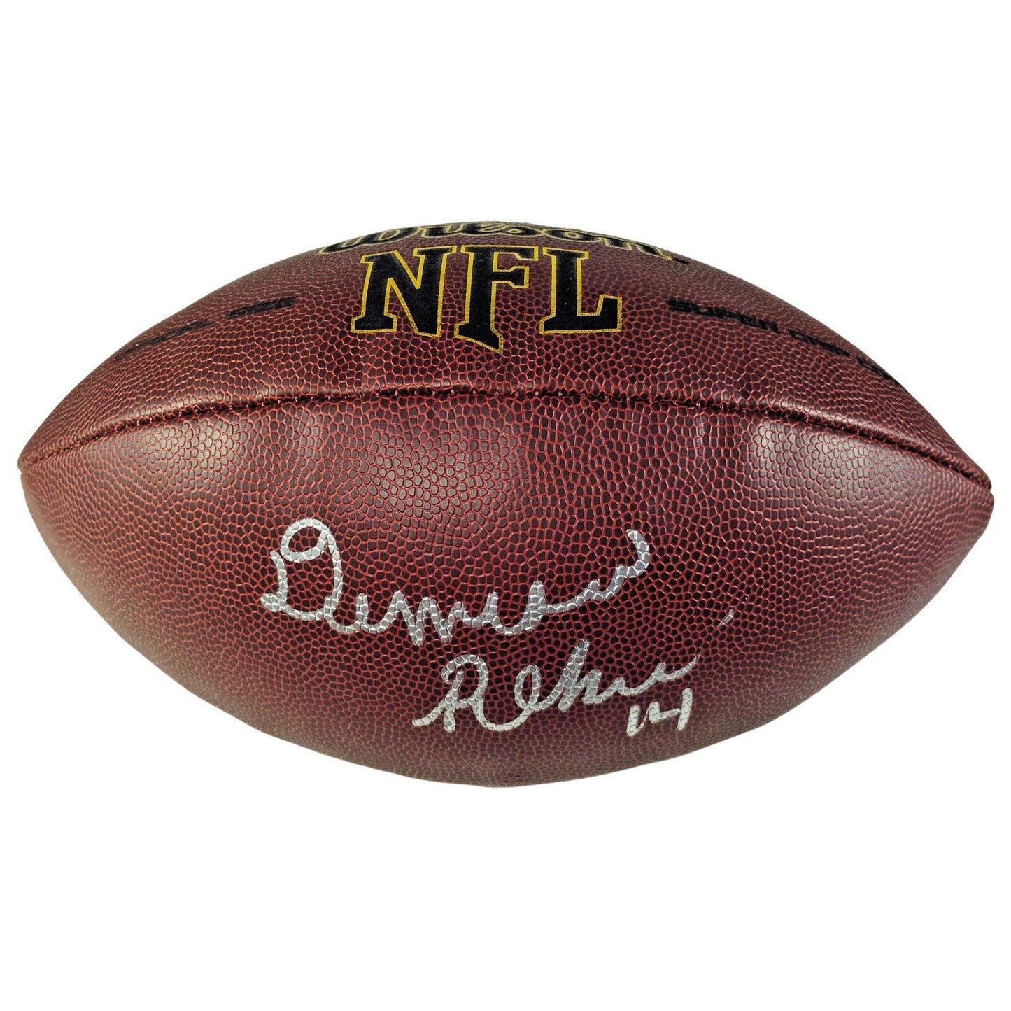 Demarcus Robinson San Francisco 49ers Autographed NFL Football Football — Beckett Authentication - Sport Cards