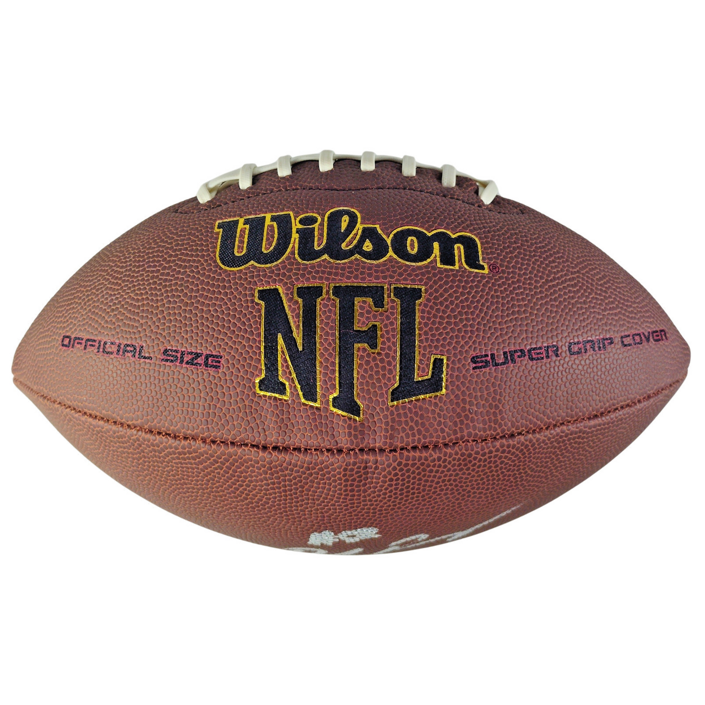 Denzel Perryman Autographed NFL Wilson Football, Las Vegas Raiders, LA Chargers — Beckett Authentication - Sport Cards