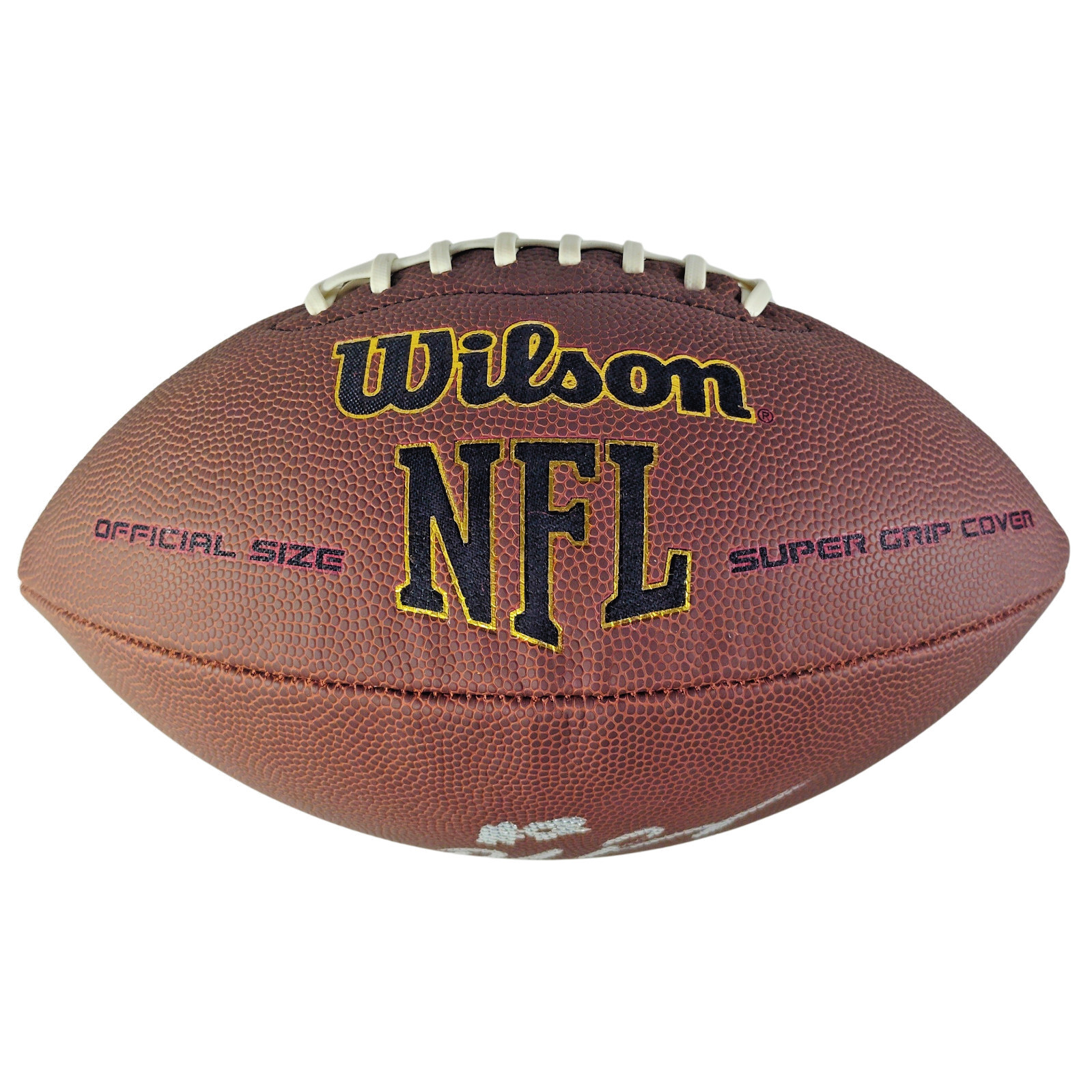 Denzel Perryman Autographed NFL Wilson Football, Las Vegas Raiders, LA Chargers — Beckett Authentication - Sport Cards