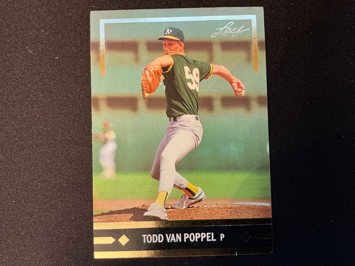 1991 Leaf Gold Rookies #BC9 Todd Van Poppel