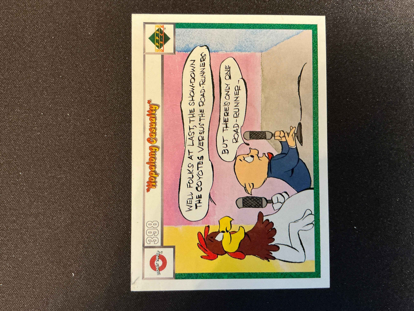 1990 Upper Deck Comic Ball #398/413 Hopalong Casualty Card