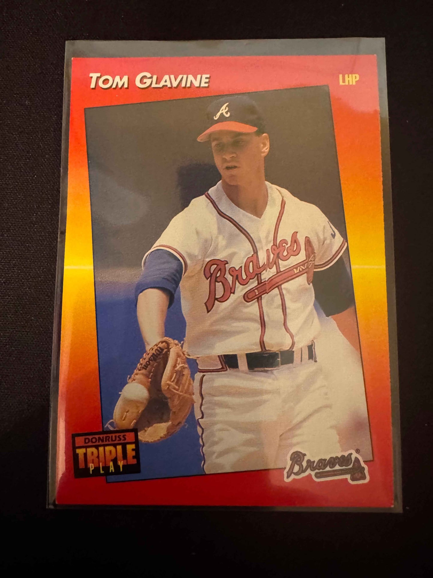 1992 Donruss Triple Play #7 Tom Glavine Card