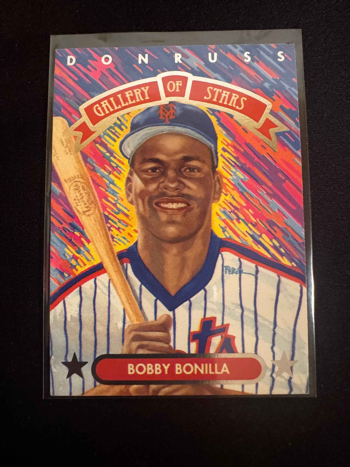 1992 Donruss Triple Play Gallery of Stars #GS-1 Bobby Bonilla Card