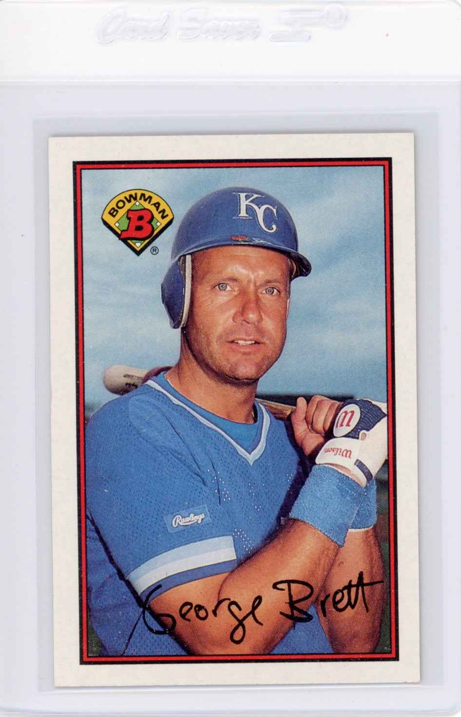1989 Bowman #121 George Brett Card