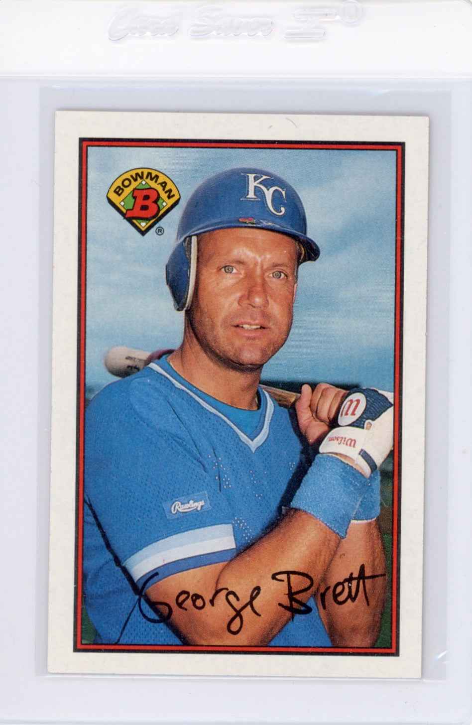 1989 Bowman #121 George Brett Card