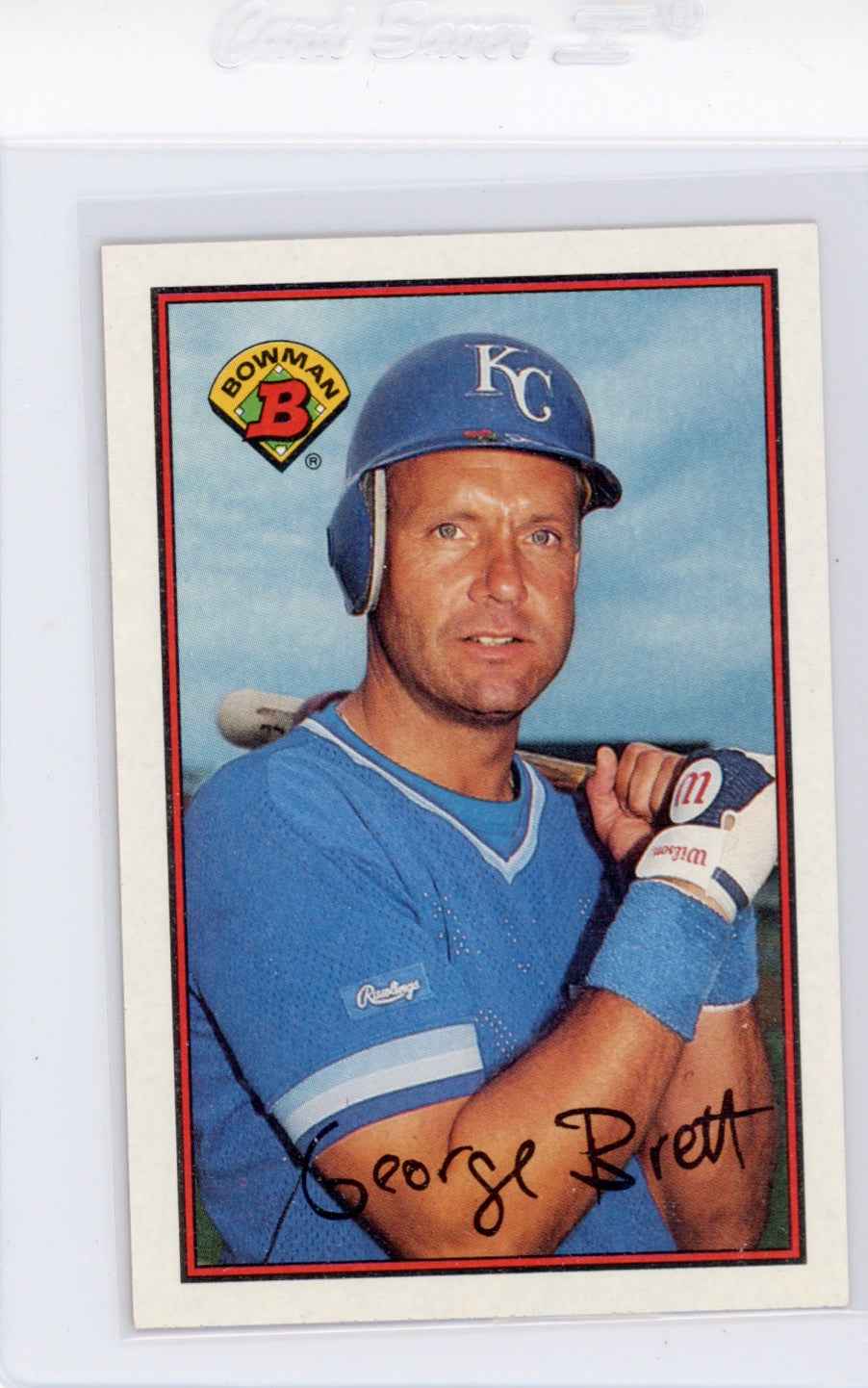 1989 Bowman #121 George Brett Card