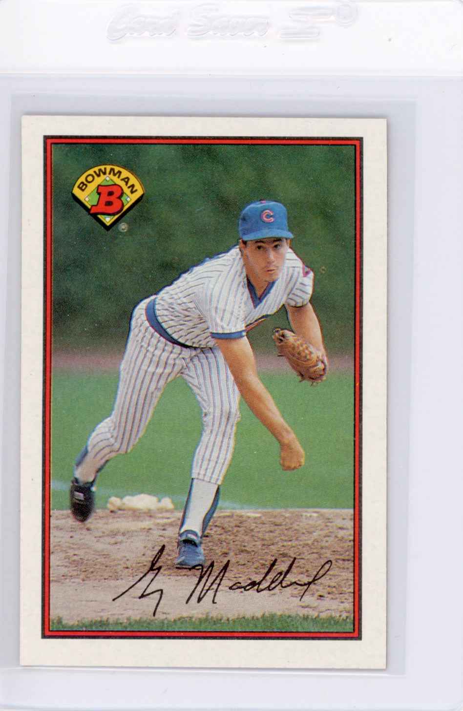 1989 Bowman #284 Greg Maddux Card