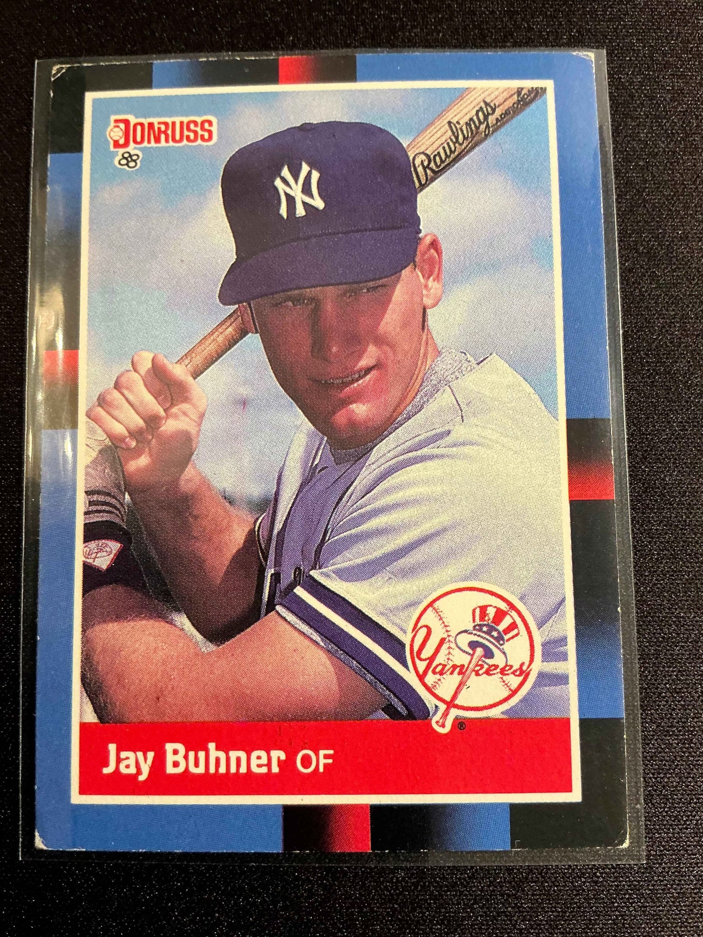 1988 Donruss #545 Jay Buhner Rookie Card