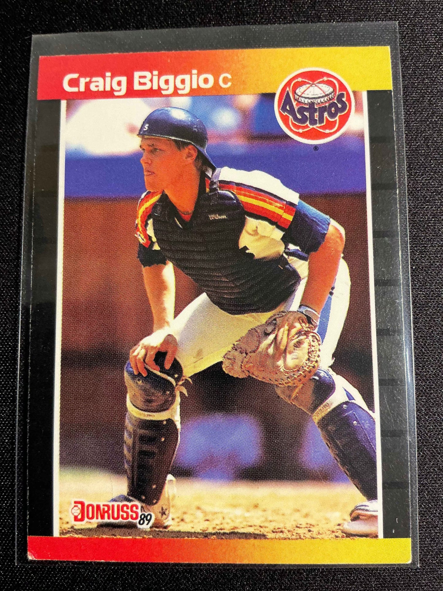1989 Donruss #561 Craig Biggio Rookie Card