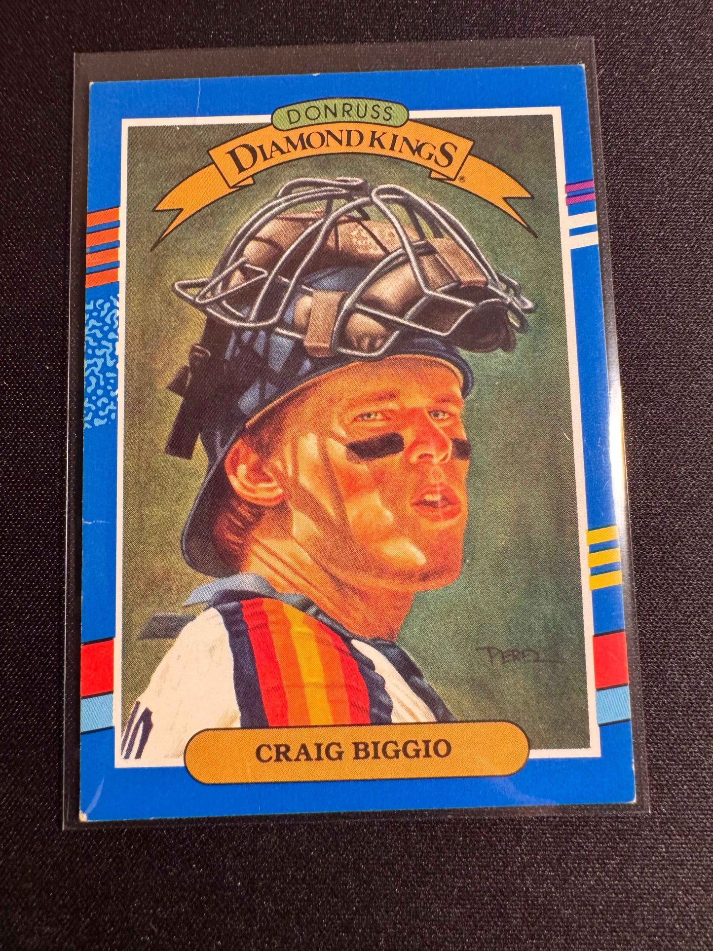 1991 Donruss #2 Craig Biggio DK No After Inc Error Card - Rare Craig Biggio Error Collectible