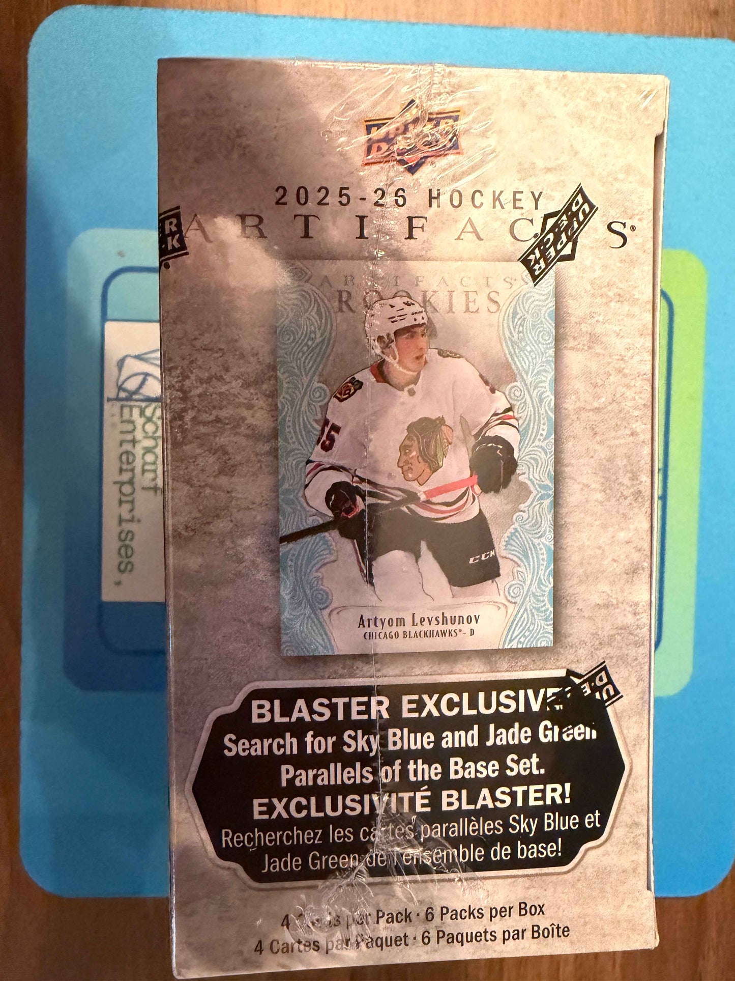 2025-26 Upper Deck Artifacts NHL Hockey Trading Cards Blaster Box