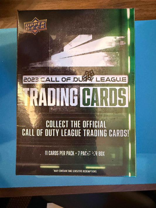 2023 Upper Deck Call of Duty League Trading Cards Blaster Box with 77 cards