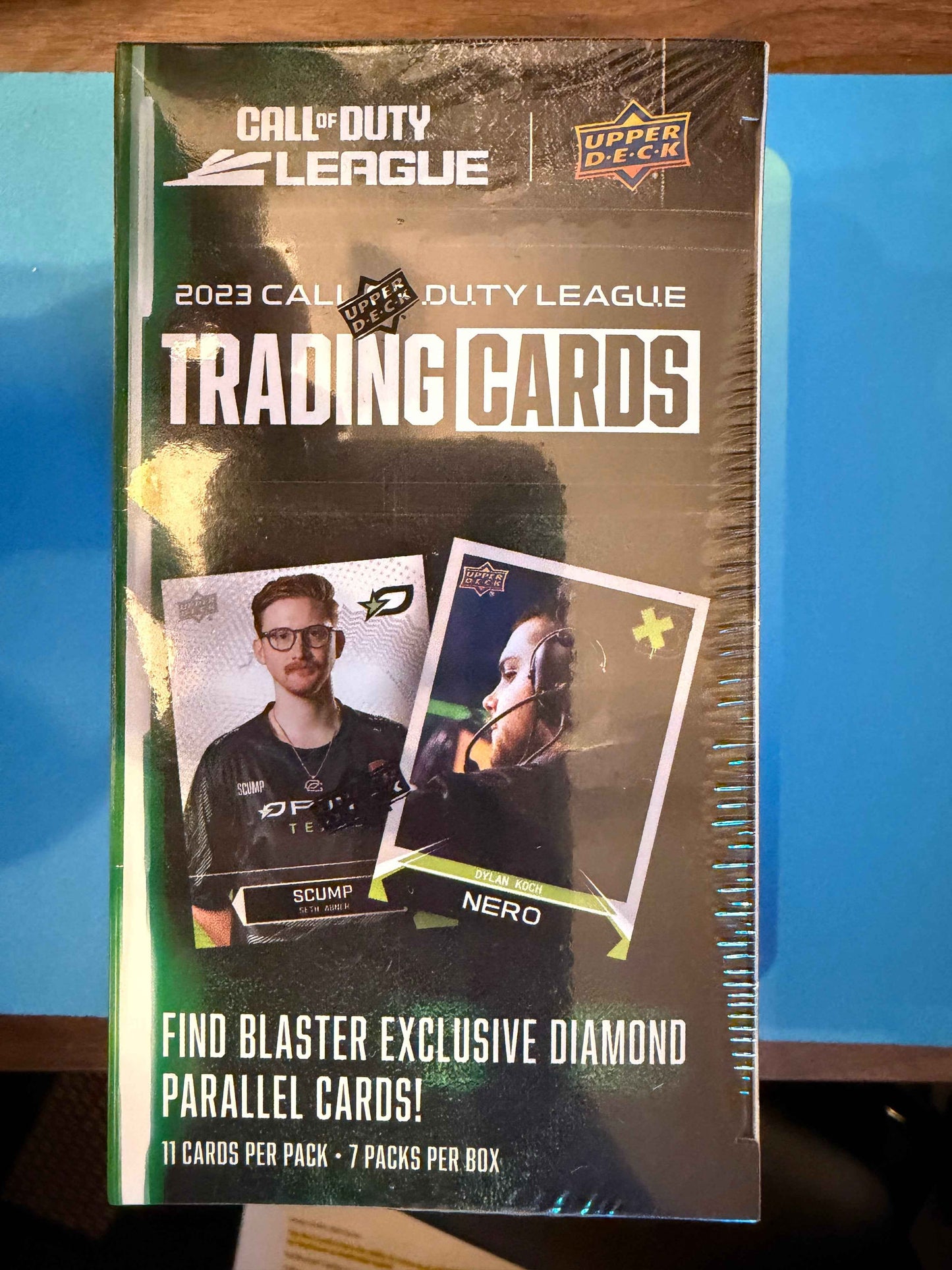 2023 Upper Deck Call of Duty League Trading Cards Blaster Box with 77 cards