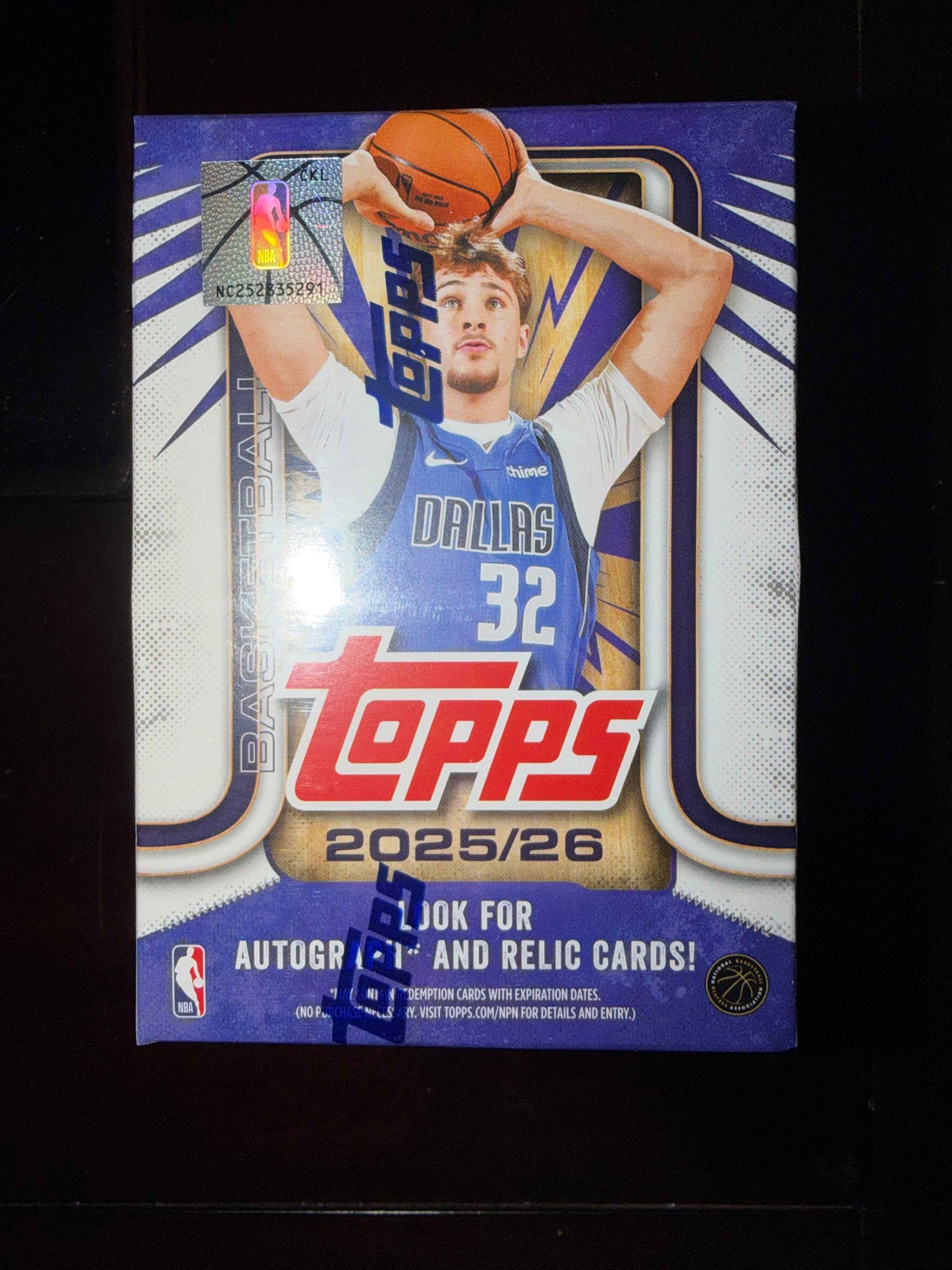2025-26 Topps Basketball Factory Sealed Value Blaster Box